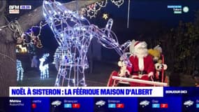 Sisteron : une maison féérique pour noël