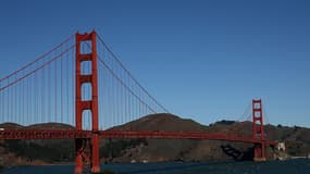 Le Golden Gate Bridge, à San Francisco, aux Etats-Unis.