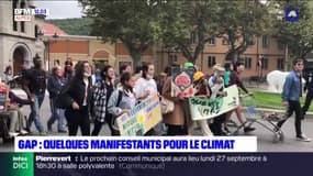Gap: plusieurs personnes manifestent pour le climat à l'initiative de l'association Youth for Climate