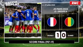 JO 2024 / France 1-0 Guinée : le replay RMC de la victoire miraculeuse des Bleuets