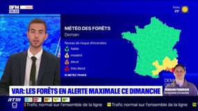 Var: le risque d'incendies classé "très élevé" par Météo-France