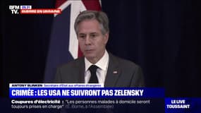 Anthony Blinken: "Nous n'avons ni encouragé, ni permis aux Ukrainiens de frapper à l'intérieur de la Russie"