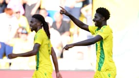 Guirassy lors de Nantes-Auxerre, le 25 août 2024.
