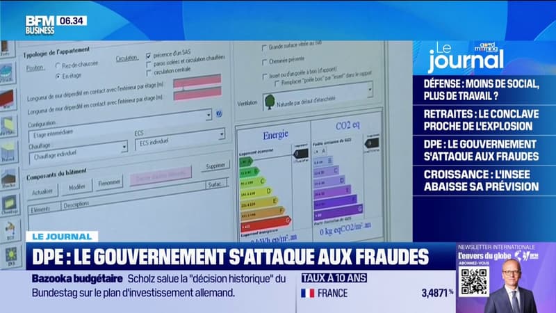 Le gouvernement s'attaque aux fraudes dans les diagnostics de performance énergétique