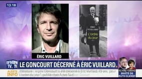 Le prix Goncourt décerné à Eric Vuillard