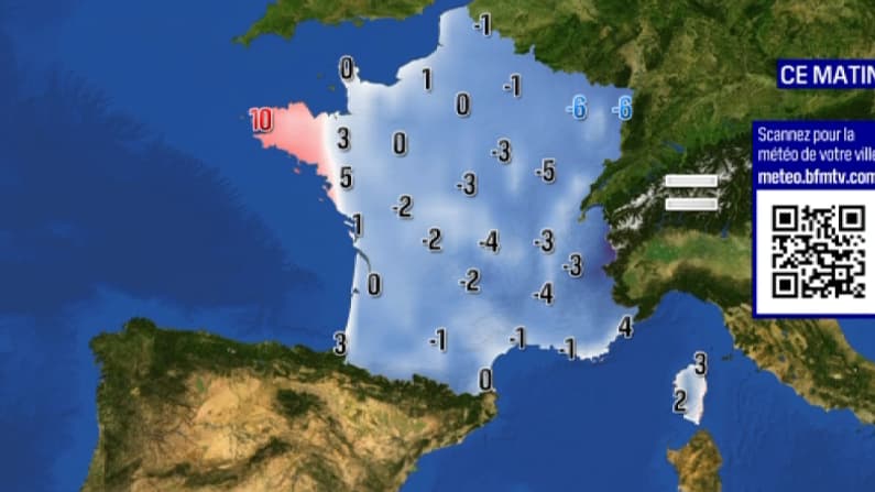 Les minimales prévues pour ce dimanche 21 janvier 2024 Les minimales prévues pour ce dimanche 21 janvier 2024