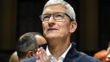 Le patron d'Apple Tim Cook.