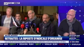 L'invité: Retraites, la riposte syndicale s'organise - 11/01