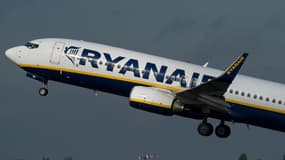 Un avion Ryanair (photo d'illustration).