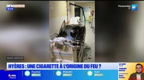Incendie mortel à Hyères : une cigarette à l'origine du feu ?