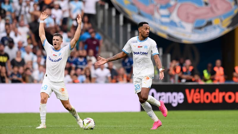 Vitinha et Aubameyang - Marseille