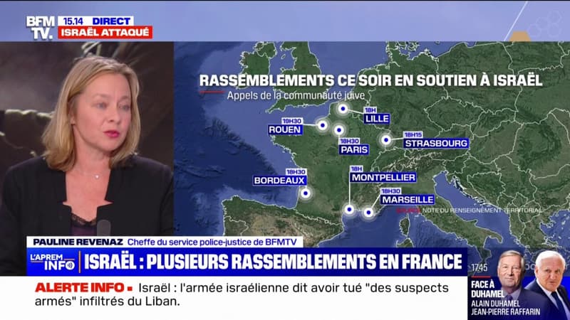 Israël: le ministre de l'Intérieur, Gérald Darmanin, se réunit avec des représentants juifs de France