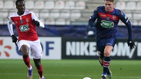 Baptiste Guillaume a inscrit un doublé pour Valenciennes