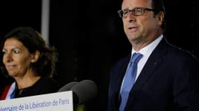François Hollande a prôné "effort" et "courage" lors de son discours lors de la cérémonie du 70ème anniversaire de la Libération de Paris. 