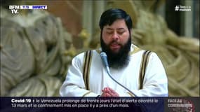 Les premières images de la messe de Pâques à huis clos dans la basilique Saint-Pierre