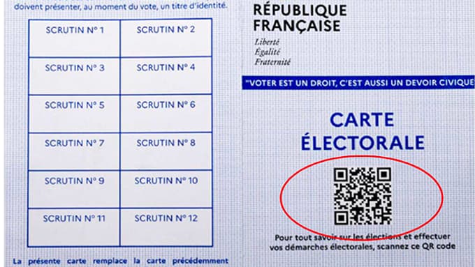 Illustration de la nouvelle carte électorale