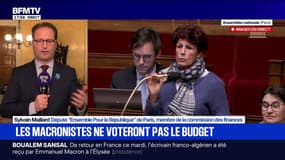 Budget: "On travaille d'arrache-pied pour trouver un consensus", explique Sylvain Maillard, député (EPR)