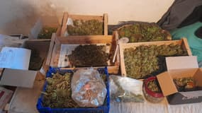 Quatre kilos d'herbe de cannabis ont été saisis par les gendarmes.