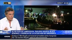 Crise des migrants: "On est tous responsable de ce qui se passe", Philippe Douste-Blazy