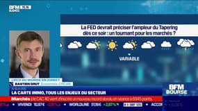 Bastien Drut (CPR AM) : le Tapering de ce soir, un tournant pour les marchés ? - 03/11