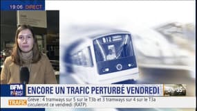 Encore un trafic très perturbé vendredi à la RATP 