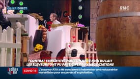 Olivier Legrand, producteur de lait, nous raconte les négociations commerciales sur le prix.