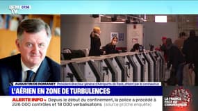 Augustin de Romanet, président d'Aéroports de Paris: "80% de nos collaborateurs seront au chômage partiel à partir du lundi 23 mars"