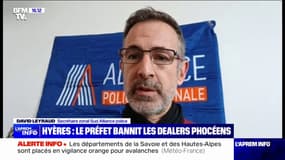 "La mesure en elle-même me semble hors-sol":  David Leyraud (Sud Alliance police) réagit à l'arrêté qui interdit la circulation des dealers marseillais à Hyères