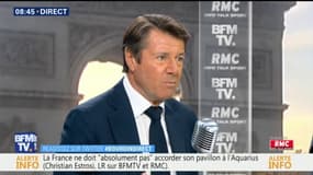 "Macron est de toute évidence en perte de vitesse avec un été calamiteux" estime Christian Estrosi, Maire de Nice (LR)