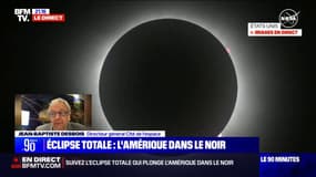 Éclipse totale en Amérique du Nord: "C'est extrêmement émouvant", pour Jean-Baptiste Desbois (directeur général de la Cité de l'espace)