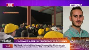 Le convoi d'Agen s'approche de l'Île-de-France