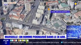 Marseille: un homme poignardé dans le 3e arrondissement