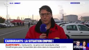 Pour le secrétaire CGT TotalÉnergies de la raffinerie de Donges, "ce qui a mis le feu aux poudres, c'est la menace de réquisition"