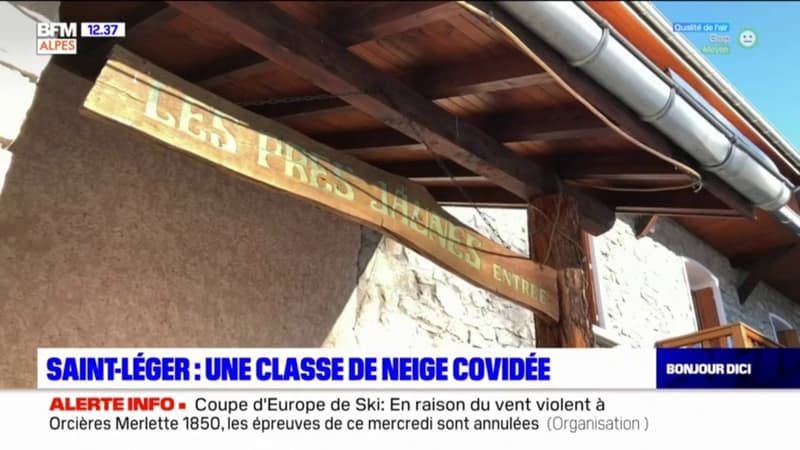 Saint-Léger-les-Mélèzes: un cluster détecté dans une classe de neige