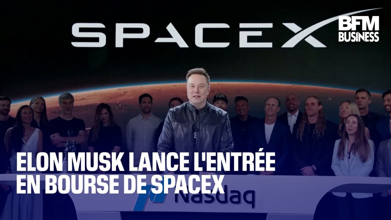 Elon Musk, SpaceX'in halka arzını başlattı