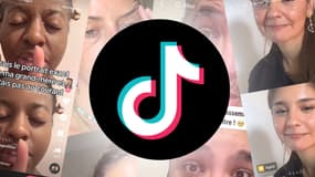 Captures d'écran du filtre "Aged" sur TikTok