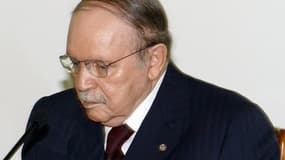 Le président algérien Abdelaziz Bouteflika en septembre 2013.