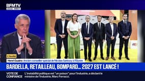 Crise politique: Henri Guaino, ancien conseiller de Nicolas Sarkozy, a "un peu de doute sur ce qu'il pourrait avoir en commun" avec Bruno Retailleau