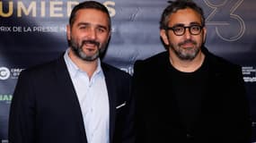 Oliver Nakache et Eric Toledano à la 23e cérémonie des prix Lumières