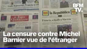 Comment les médias étrangers perçoivent le renversement du gouvernement français