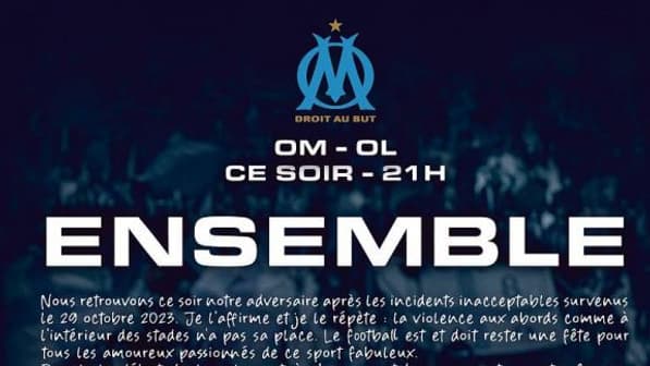 Le message de Pablo Longoria avant Olympico, le 6 décembre 2023