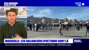 Marseille: les vacanciers d'octobre sont là