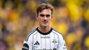 Le Norvégien Marius Broholm avec Rosenborg, le 24 mai 2025