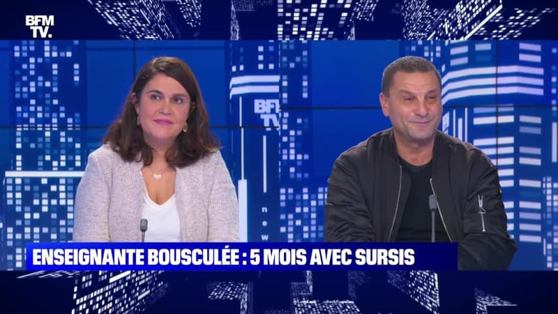 Enseignante bousculée: 5 mois avec sursis - 13/10