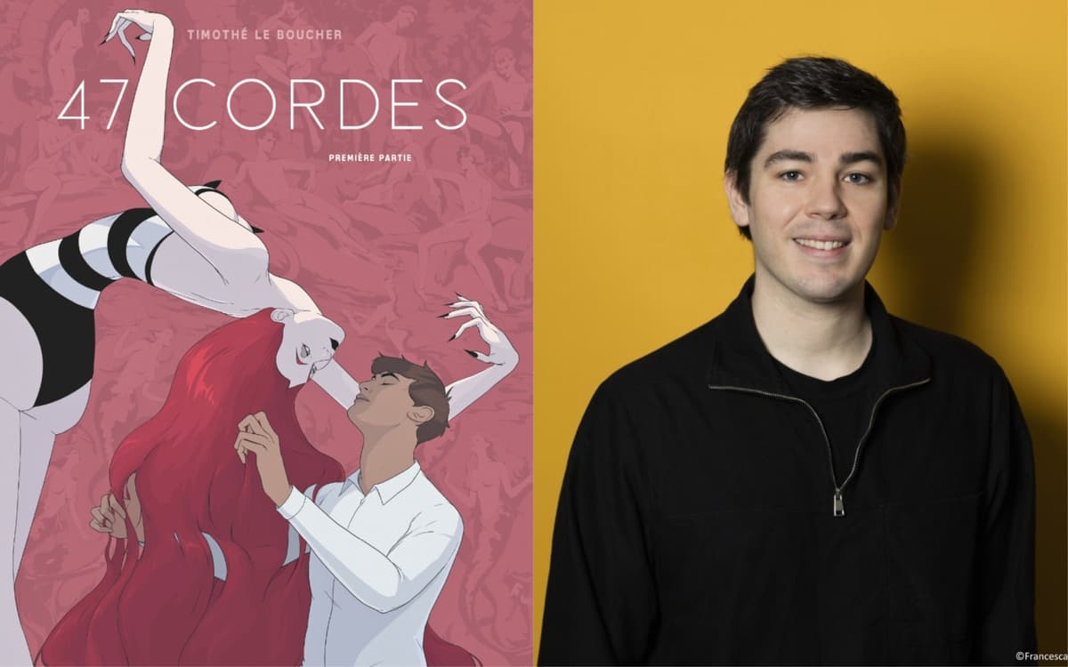 Timothé Le Boucher, le nouveau maître du thriller, publie une nouvelle BD, "47 Cordes"