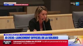 Lancement de la Solideo des JO 2030: Marie-Amélie Le Fur promet des Jeux inclusifs et accessibles