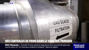 Canicule: un système de refroidissement dans le sous-sol parisien permet de lutter contre les fortes chaleurs