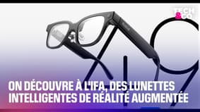 On découvre à l'IFA, des lunettes intelligentes de réalité augmentée