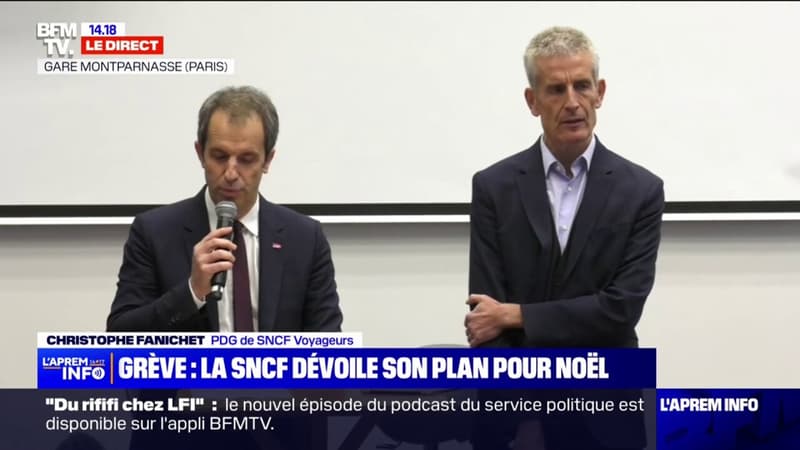 Christophe Fanichet, PDG de SNCF Voyageurs à propos de la grève: 