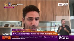 Raphaël Varane dénonce les dégâts des coups de tête au foot